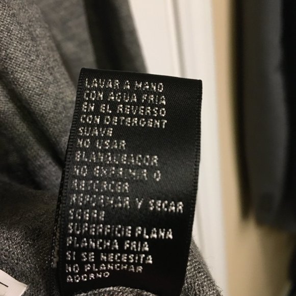 August Silk Gray Embellished Cardigan M - Picture 7 of 8